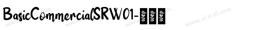 BasicCommercialSRW01字体转换
