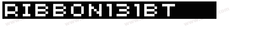 ribbon131BT字体转换