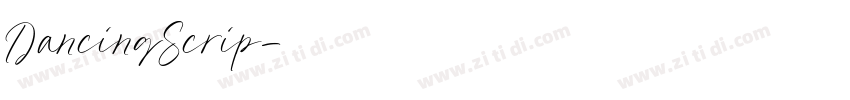 DancingScrip字体转换