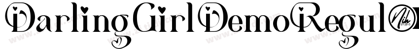 DarlingGirlDemoRegul字体转换 DarlingGirlDemoRegul字体转换