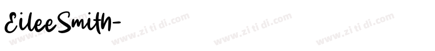 EileeSmith字体转换