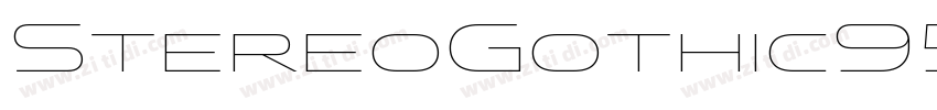 StereoGothic950字体转换 StereoGothic950字体转换