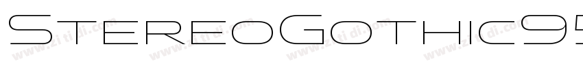 StereoGothic950字体转换 StereoGothic950字体转换