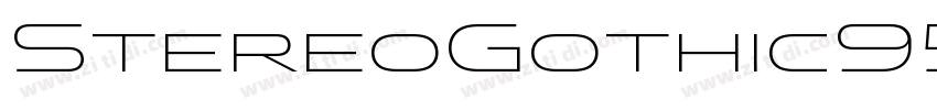 StereoGothic950字体转换 StereoGothic950字体转换