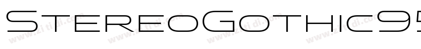 StereoGothic950字体转换 StereoGothic950字体转换