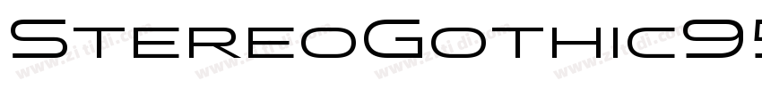 StereoGothic950字体转换 StereoGothic950字体转换