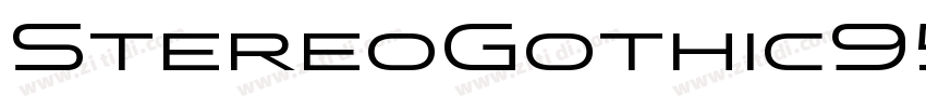 StereoGothic950字体转换 StereoGothic950字体转换