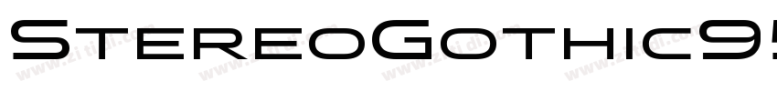 StereoGothic950字体转换 StereoGothic950字体转换