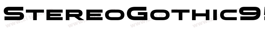 StereoGothic950字体转换 StereoGothic950字体转换