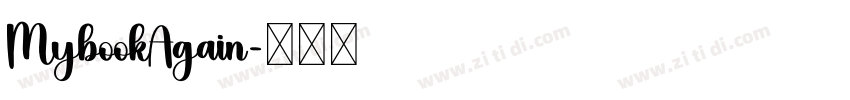 MybookAgain字体转换