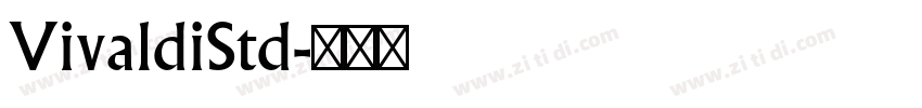 VivaldiStd字体转换