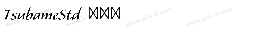 TsubameStd字体转换