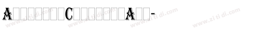 AlgerianConcreteAll字体转换