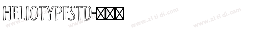 HeliotypeStd字体转换