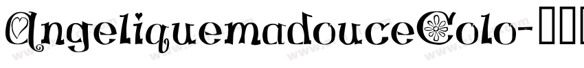 AngeliquemadouceColo字体转换