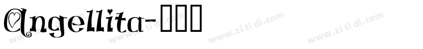 Angellita字体转换