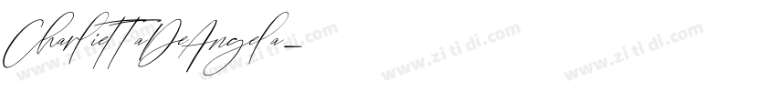 CharliettaDeAngela字体转换
