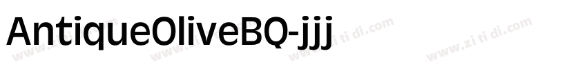 AntiqueOliveBQ字体转换