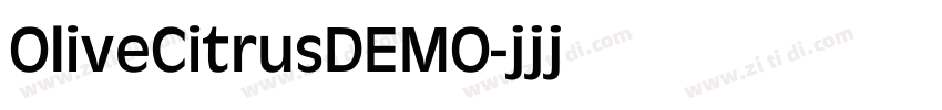 OliveCitrusDEMO字体转换