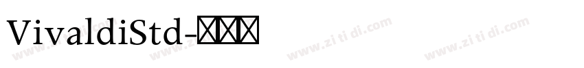 VivaldiStd字体转换