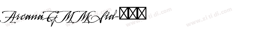 ArcanaGMMStd字体转换