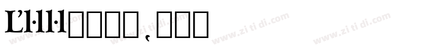 Arrus字体字体转换