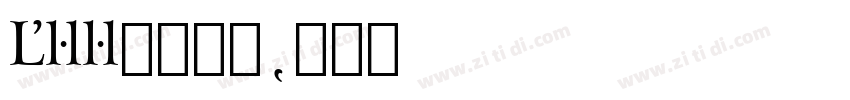 Arrus字体字体转换