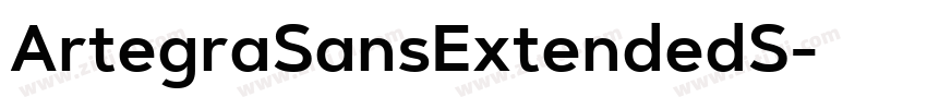 ArtegraSansExtendedS字体转换