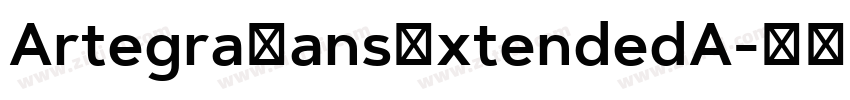 ArtegraSansExtendedA字体转换