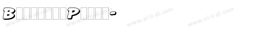 BrochurePlain字体转换