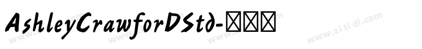 AshleyCrawforDStd字体转换