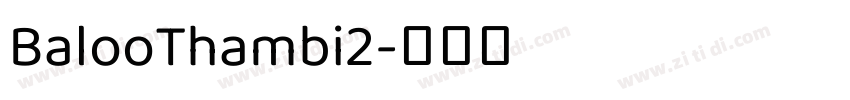 BalooThambi2字体转换