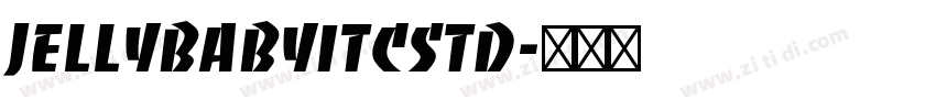 JellybabyITCStd字体转换