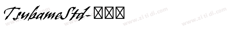 TsubameStd字体转换