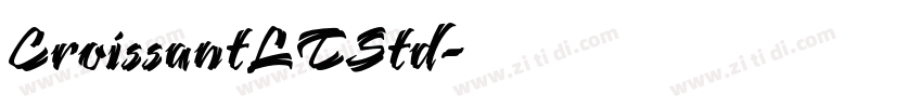 CroissantLTStd字体转换