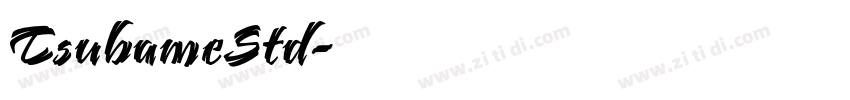 TsubameStd字体转换