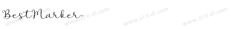 BestMarker字体转换