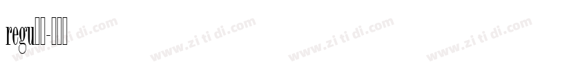 regu腊肉字体转换
