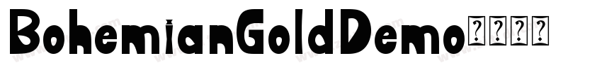 BohemianGoldDemo字体转换