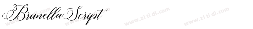 BrunellaScript字体转换