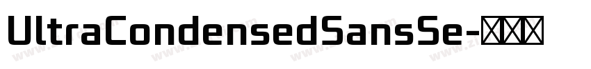 UltraCondensedSansSe字体转换