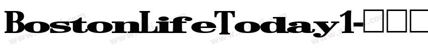 BostonLifeToday1字体转换