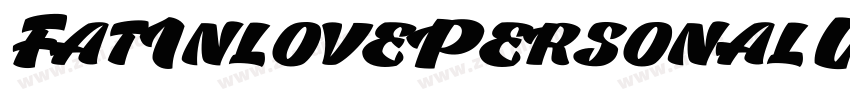 FatInlovePersonalUse字体转换