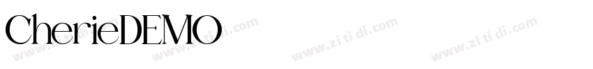 CherieDEMO字体转换