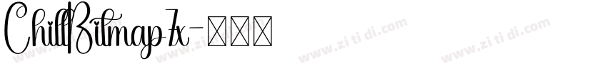 ChillBitmap7x字体转换