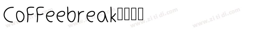 Coffeebreak字体转换
