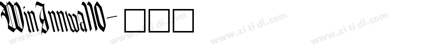 WinInnwa110字体转换