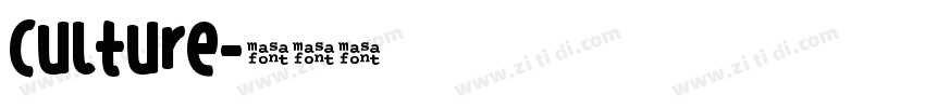 culture字体转换