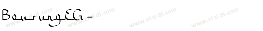 BousungEG字体转换