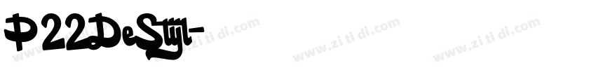 P22DeStijl字体转换